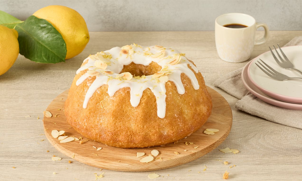 Bademli Limonlu Vegan Kek