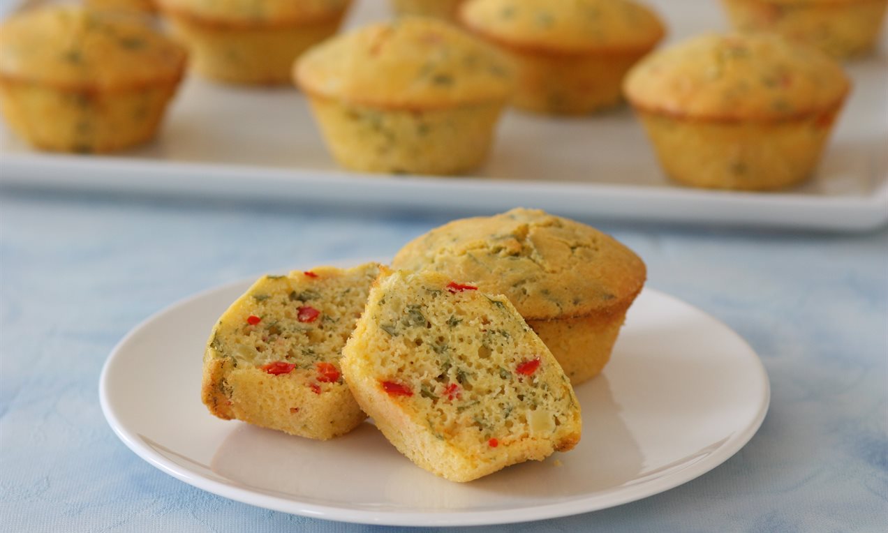 Sebzeli Muffin