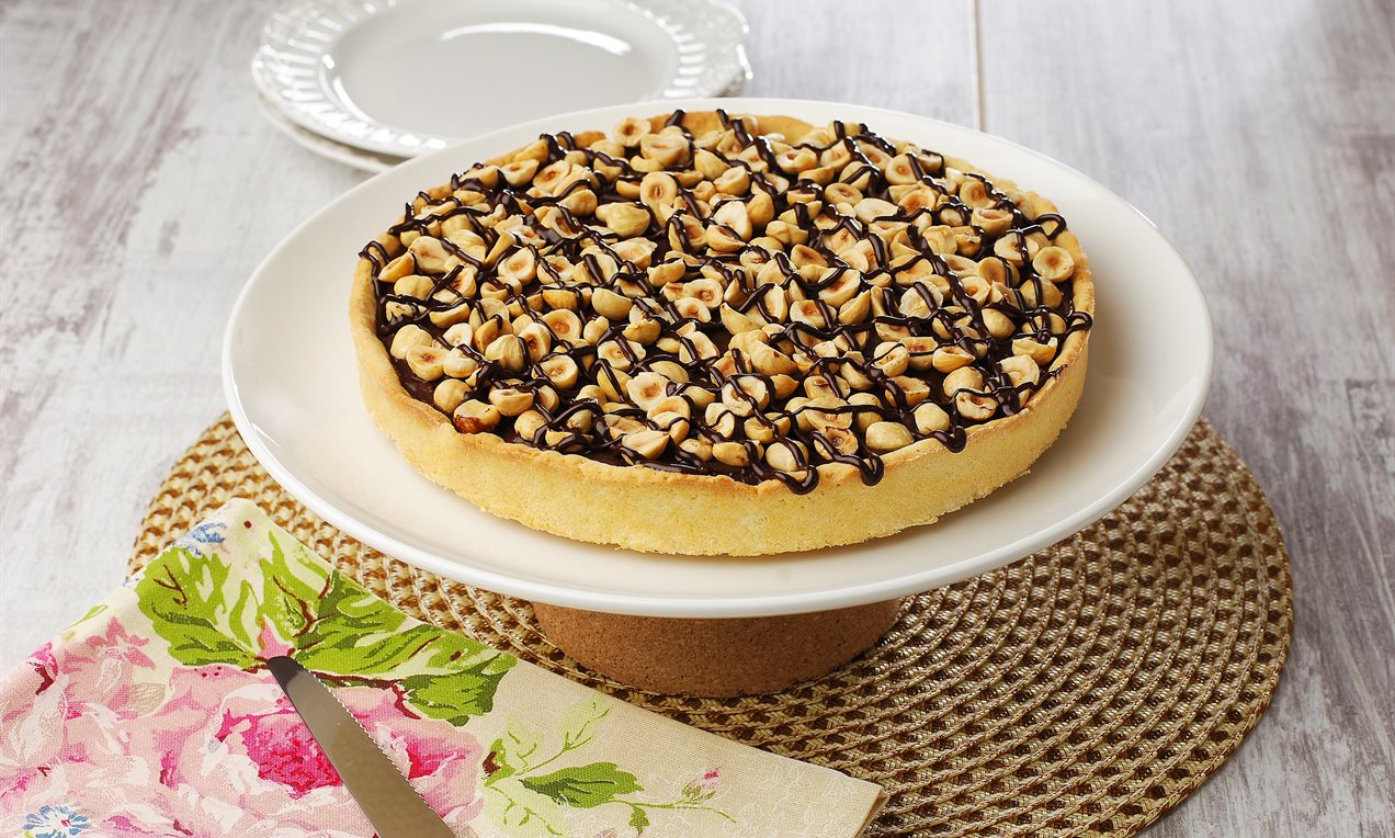 Çikolatalı Fındıklı Tart