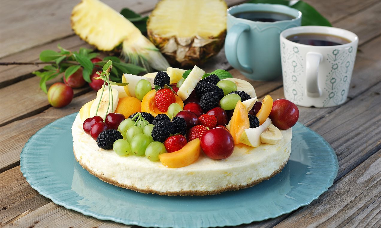 Meyveli Cheesecake