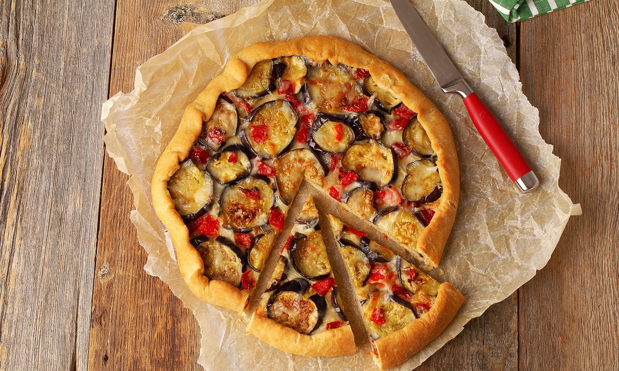 Patlıcanlı Kıtır Pizza