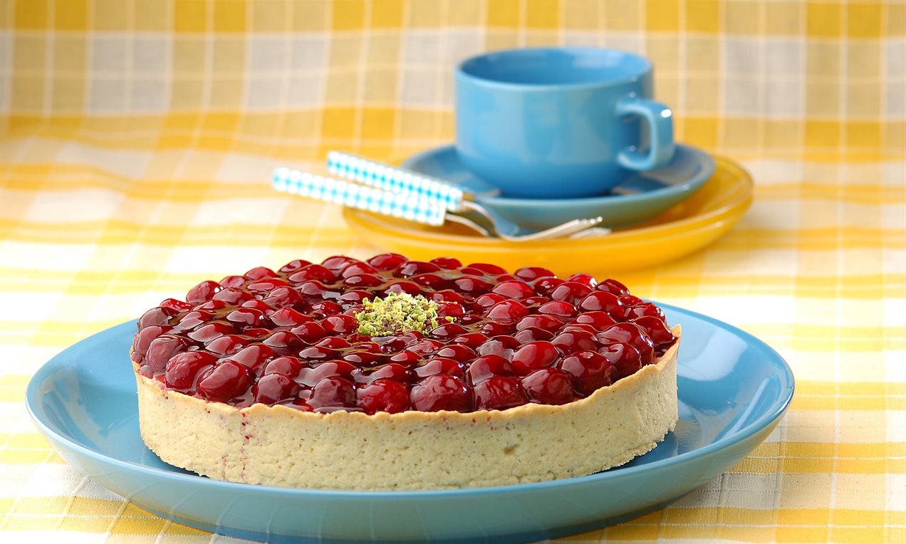 Pastacı Kremalı Vişneli Tart