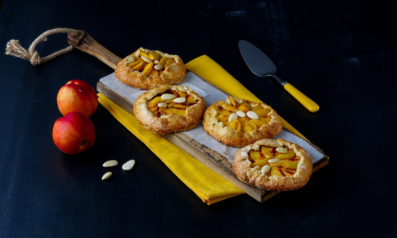 Şeftalili Mini Galette