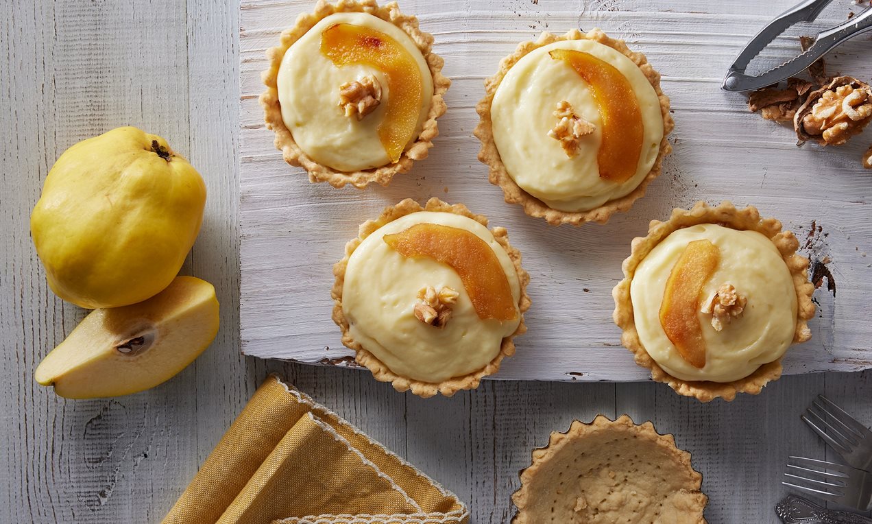 Pastacı Kremalı Ayvalı Tartolet