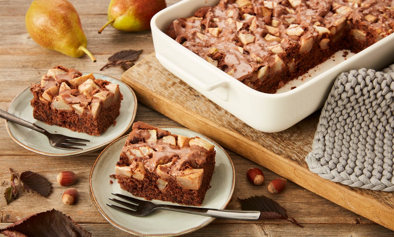 Çikolatalı Armutlu Kek Tarifi Dr. Oetker