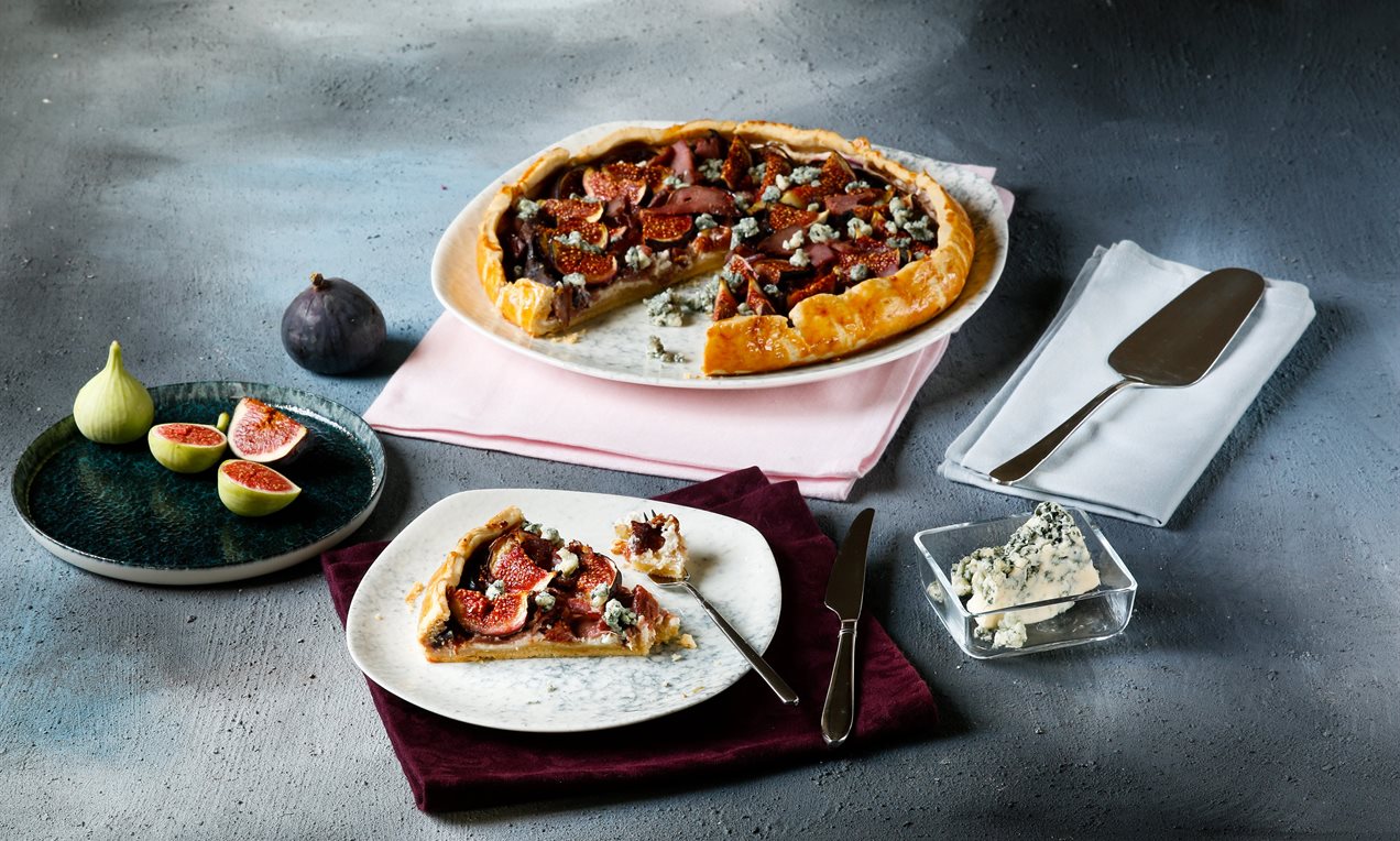 Rokfor Peynirli Kurutulmuş Etli Galette