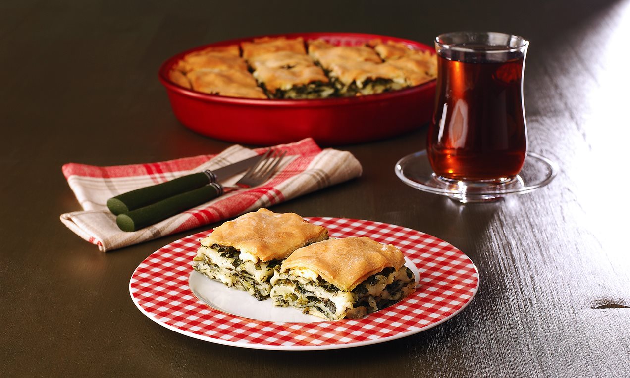 Glutensiz Ispanaklı Börek