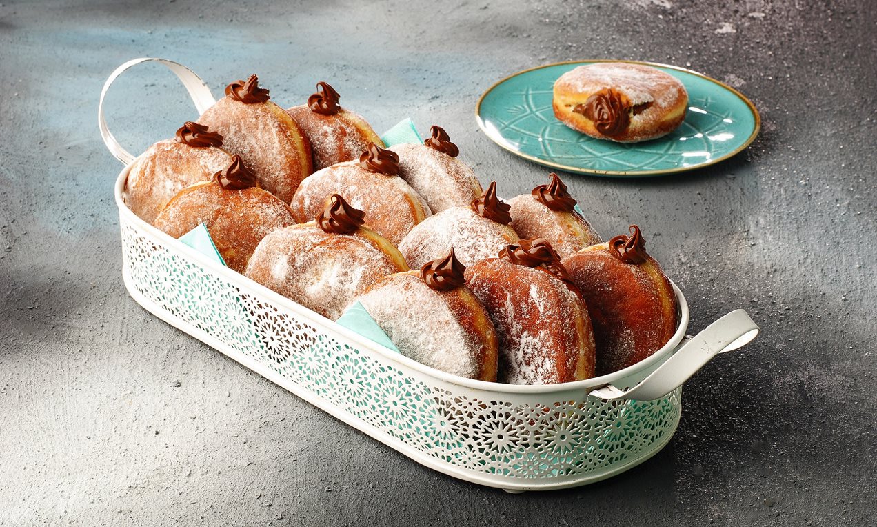 Berliner (Dolgulu Donut)