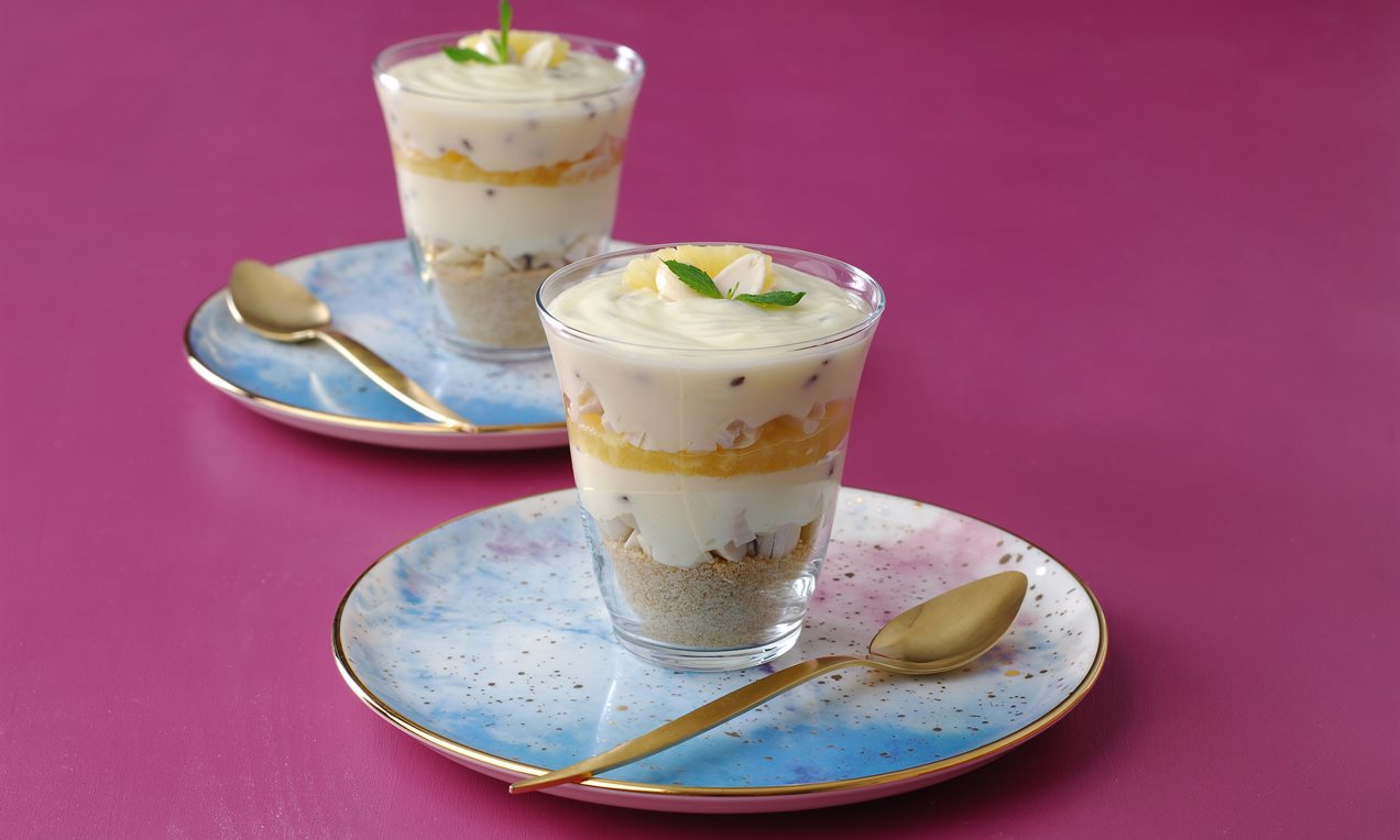 Ananaslı Bademli Crème Olé