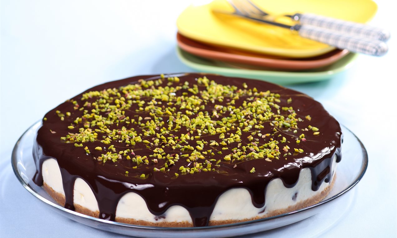 Çikolata Parçalı Cheesecake