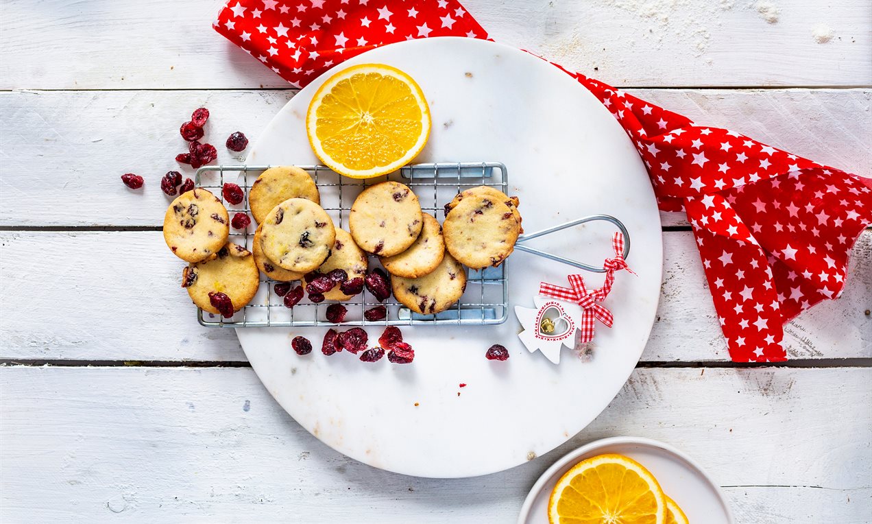 Cranberry'li Kurabiye