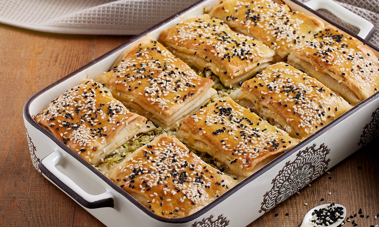 Kabaklı Mayalı Börek