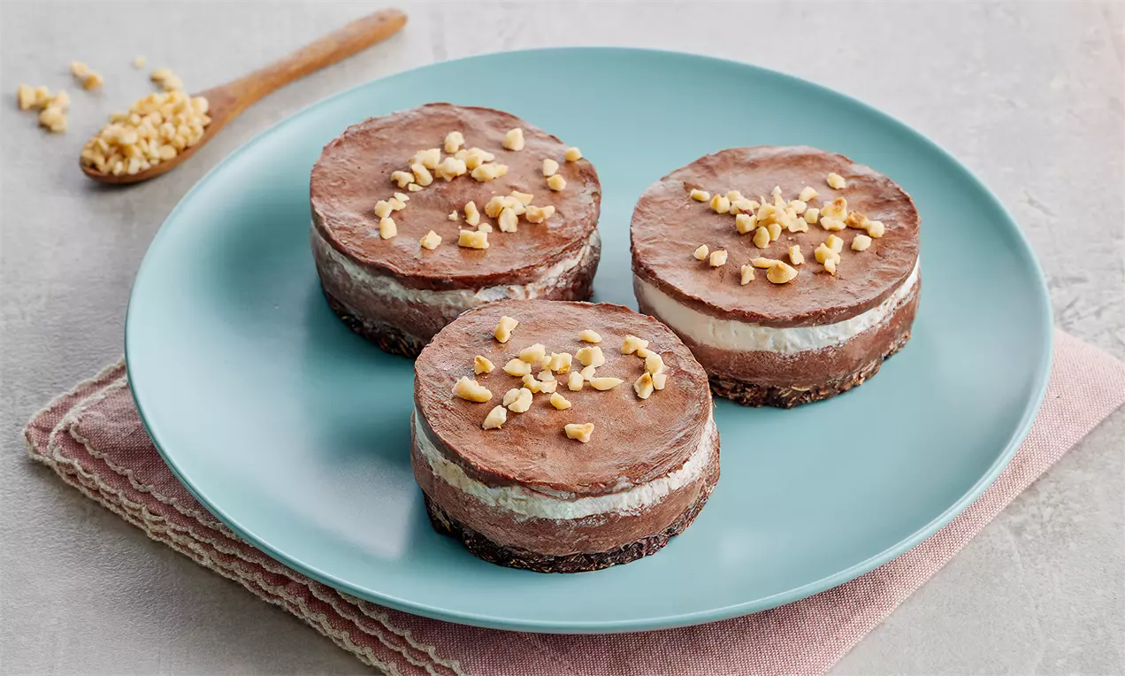 cikolatali findikli pudingli soguk pasta